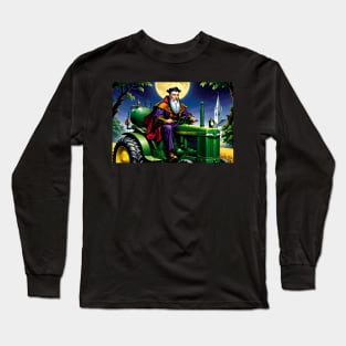 John Dee Riding a John Deere Long Sleeve T-Shirt